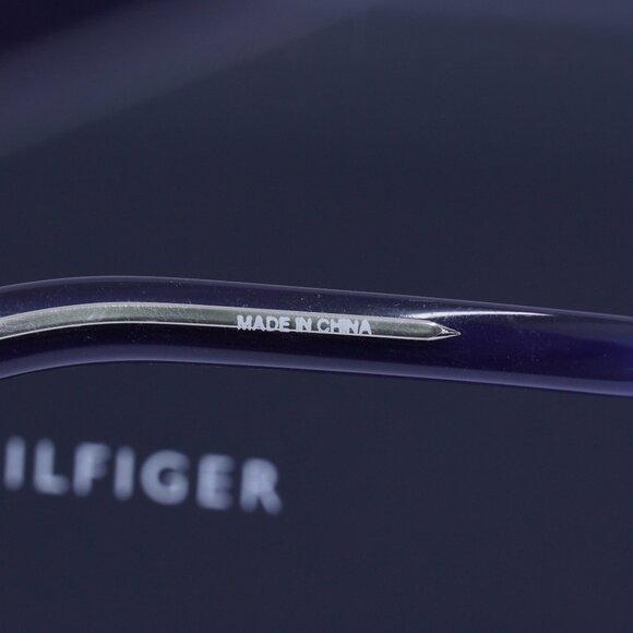 Tommy Hilfiger TH 1770 0PJP 00 Rectangle Eyeglasses – Blue 55mm - Picture 7 of 11